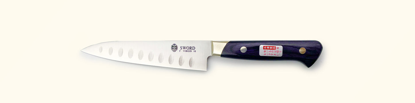 Sakai Ichimonji FV-10 Hollow Grind Petty Knife 150mm