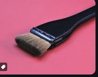 Urushi Coated Nigiri brush (Black)