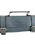 Boldric Leather Knife Roll Bag 9pockets