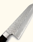 Tomihisa Aoi AUS8 Black Santoku 180mm