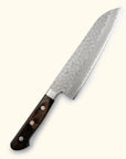 Tomihisa Aoi AUS8 Brown Santoku 180mm