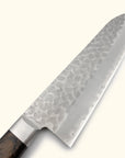 Tomihisa Aoi AUS8 Brown Santoku 180mm