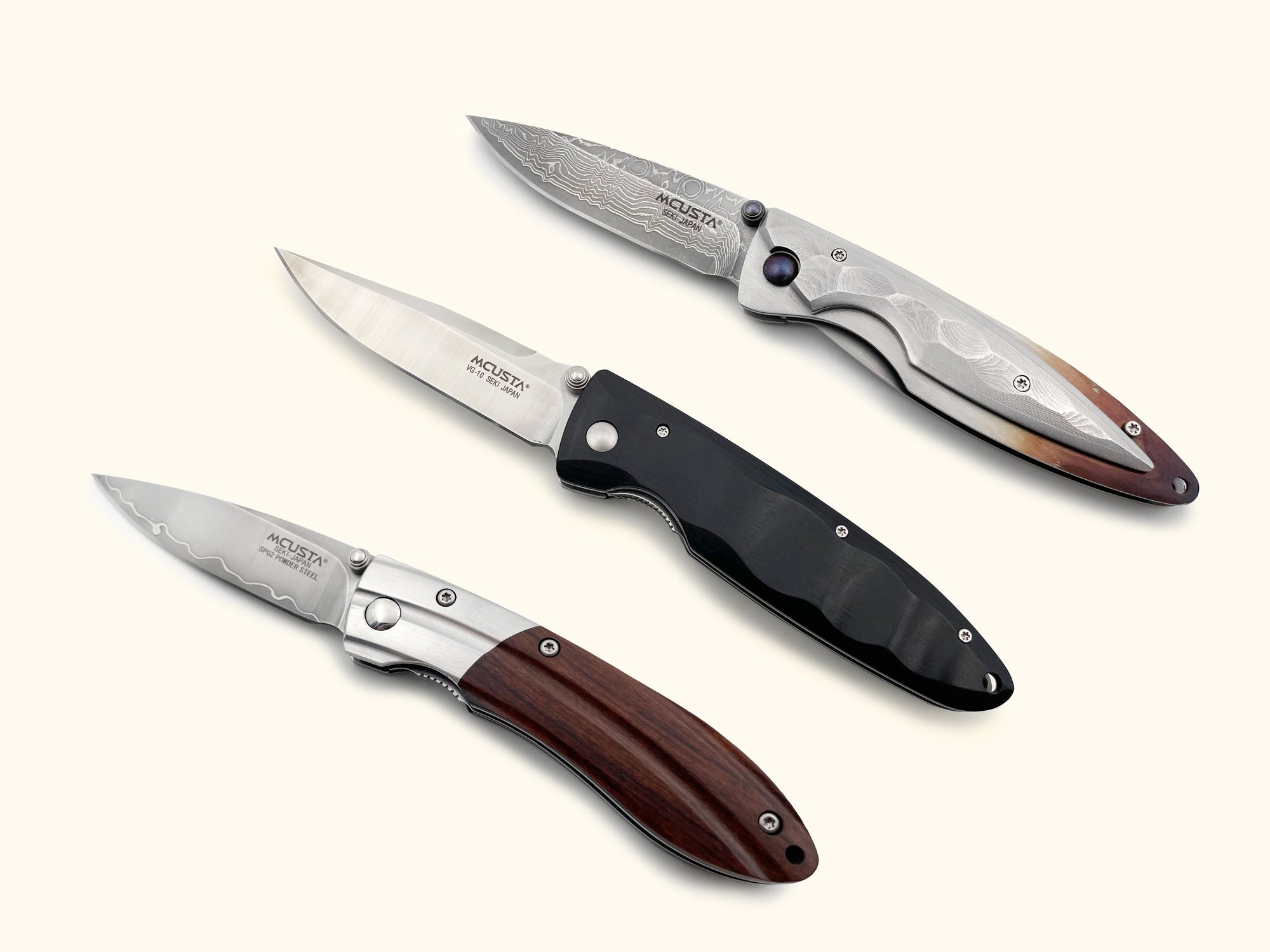 Mcusta Pocket Knives