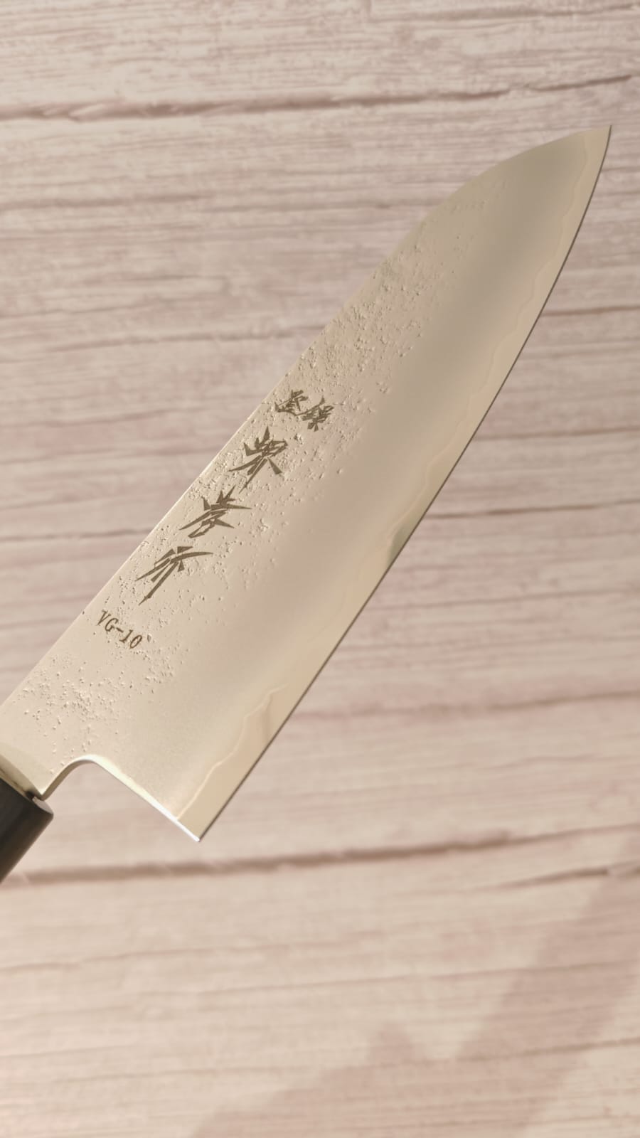 Sakai Takayuki Nashiji VG10 Ebony Santoku 170mm