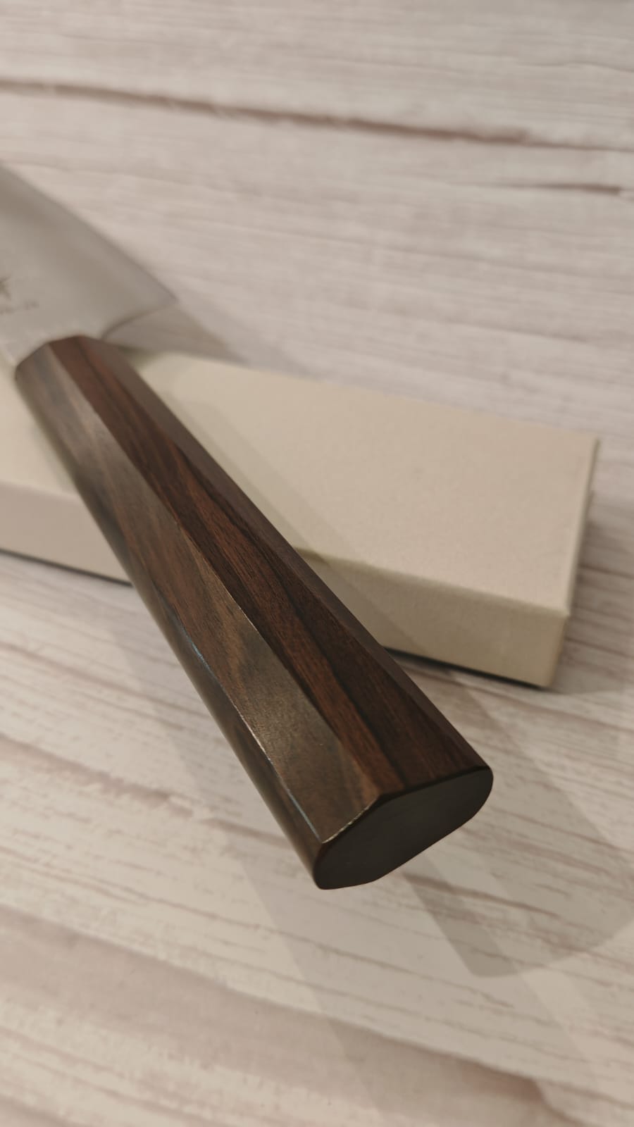 Sakai Takayuki Nashiji VG10 Ebony Kiritsuke 190mm