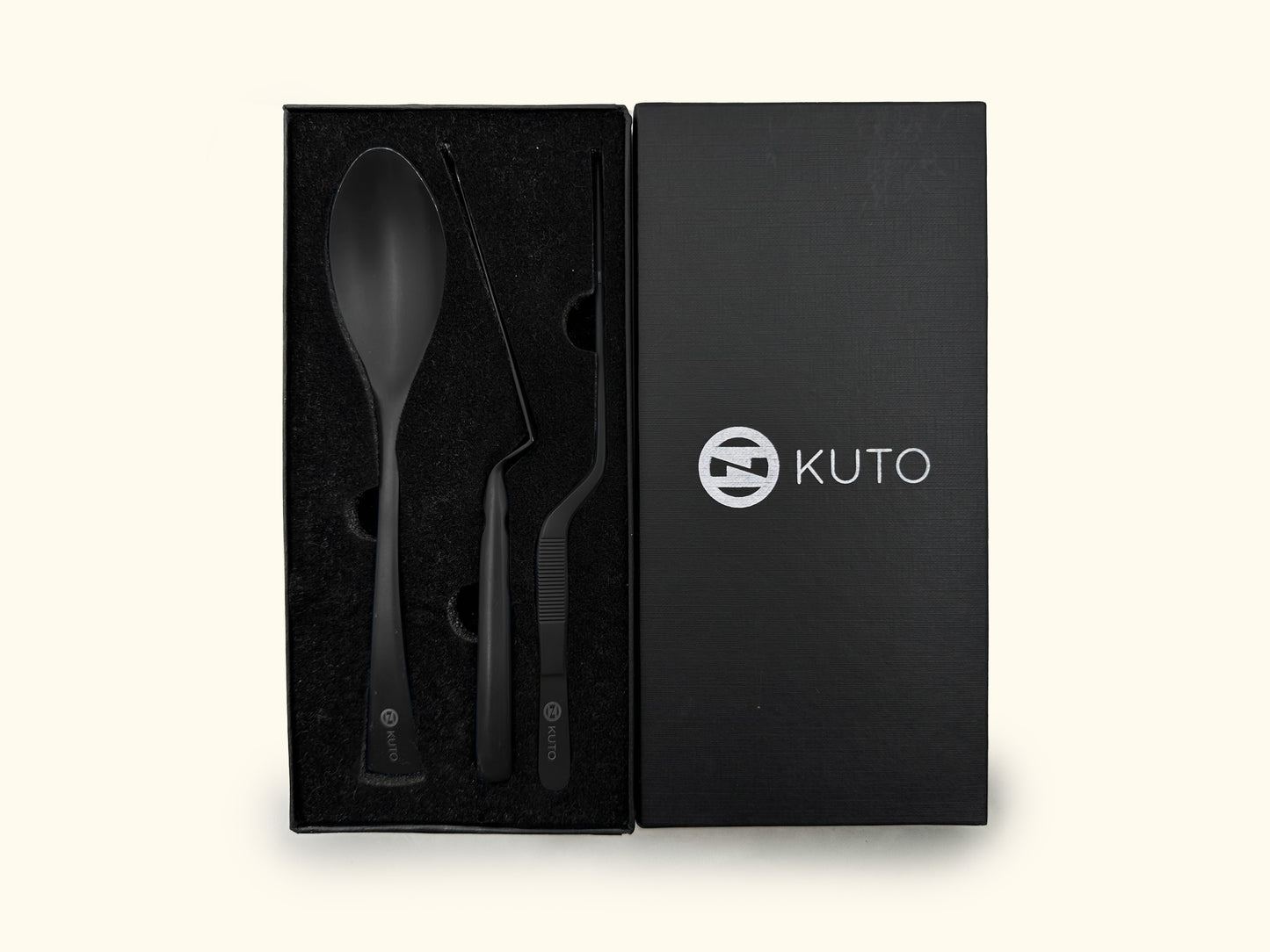 KUTO Black 3 Piece Plating Set