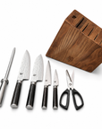 Shun Classic 7pcs Kitchen Tools Set with Knife Stand