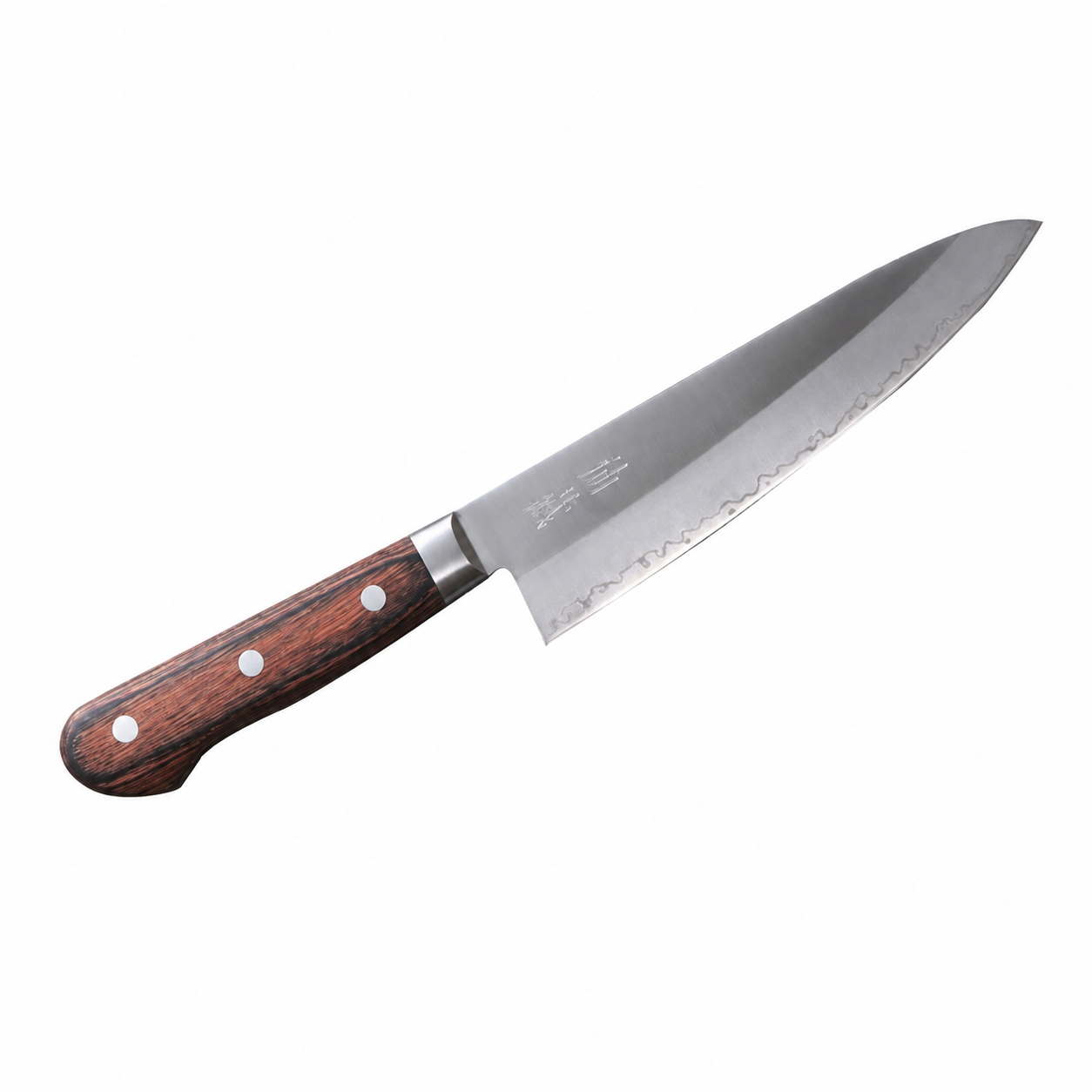 Senzo AUS10 3 Layer Clad Gyuto 180mm