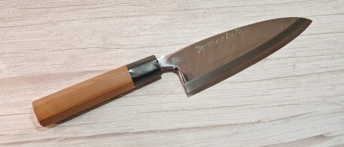 Sakai Takayuki Hakugin INOX Mirror Finish Japanese Chef's Knife 180mm