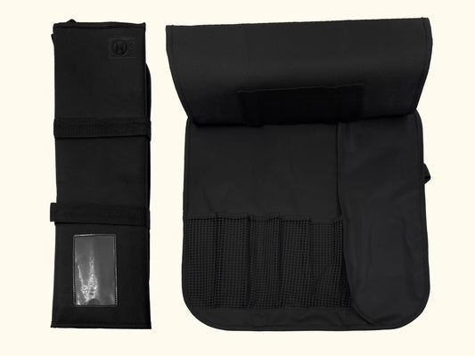 KUTO Black Nylon Roll Bag