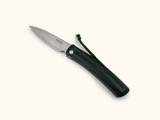 Mcusta MC-0193C VG-10 Friction Folder Green Wood