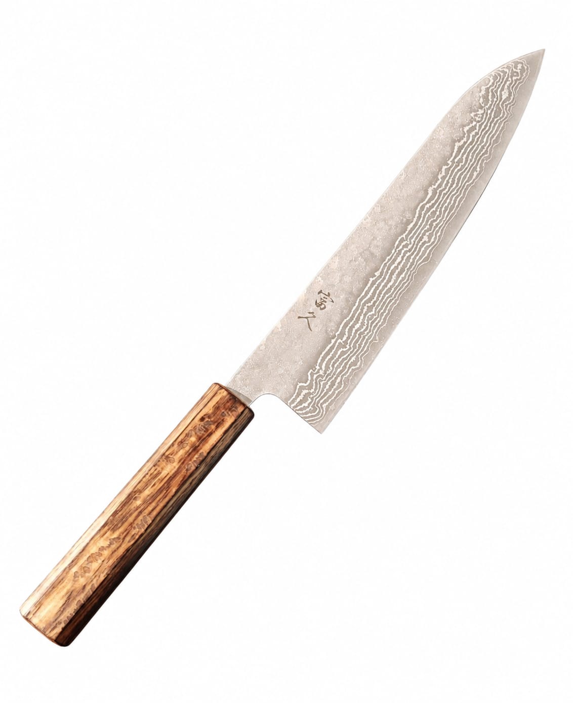Tomihisa Tsuchime Damascus 440C Gyuto 210mm