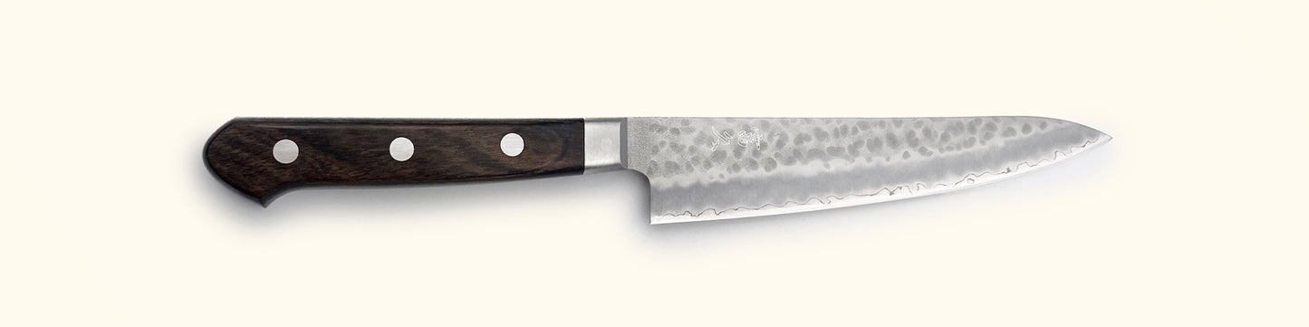 Tomihisa Aoi AUS8 Brown Petty Knife 135mm