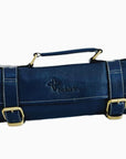 Boldric Leather Knife Roll Bag 9pockets