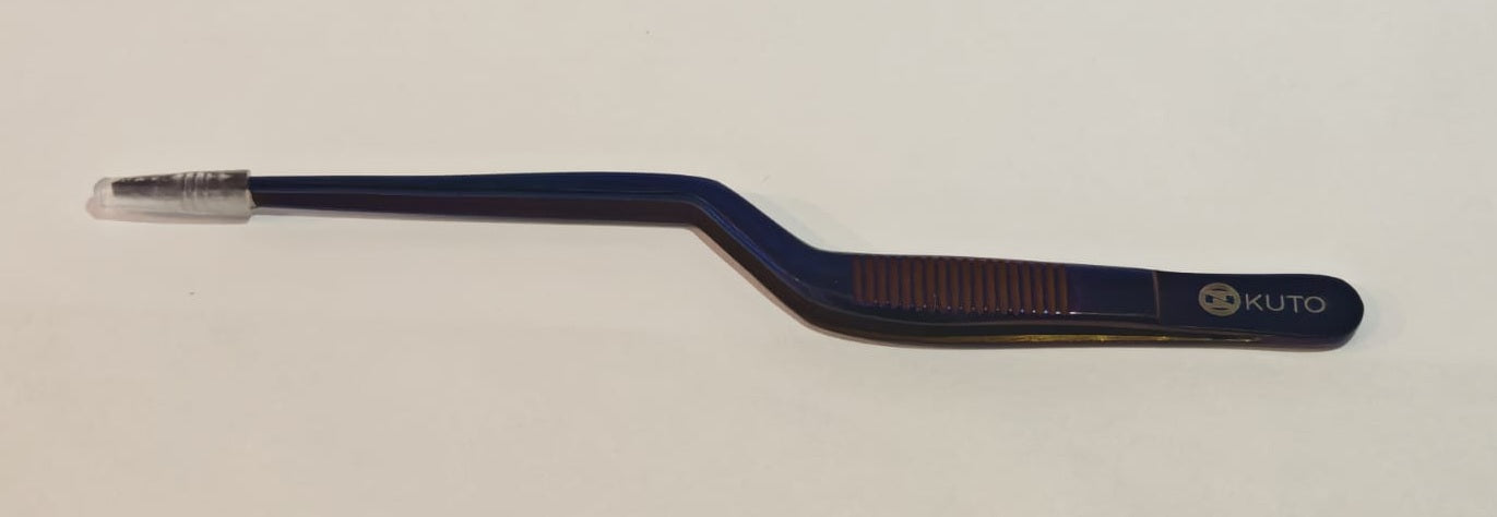 KUTO Offset Plating Tweezers 13cm