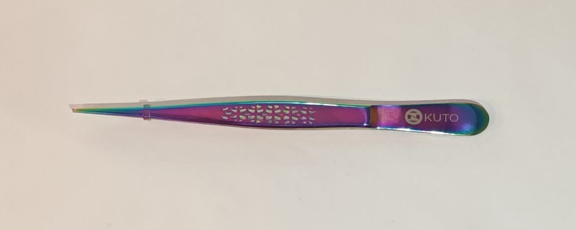 KUTO Straight Plating Tweezers 13cm