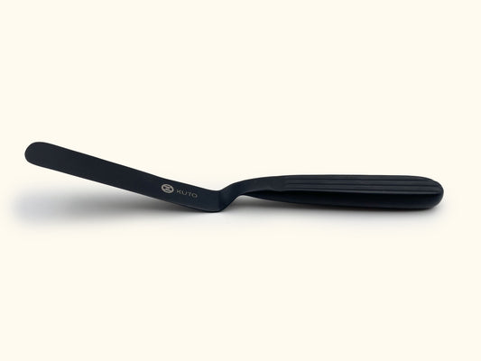 KUTO Black Quenelle Spoon