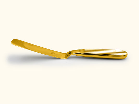 KUTO Gold Quenelle Spoon