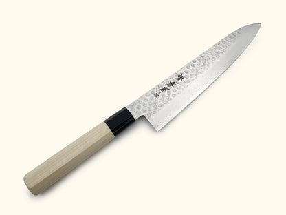 Sakai Takayuki 45 Layer Damascus Tsuchime Wa-Gyuto 240mm