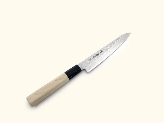 Sakai Takayuki 45 Layer Damascus Tsuchime Wa-Petty Knife 150mm