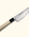 Sakai Takayuki 45 Layer Damascus Tsuchime Wa-Santoku 180mm