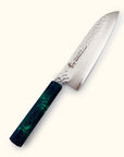 Sakai Takayuki Nanairo Green Tortoiseshell Santoku 170mm