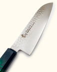 Sakai Takayuki Nanairo Green Tortoiseshell Santoku 170mm