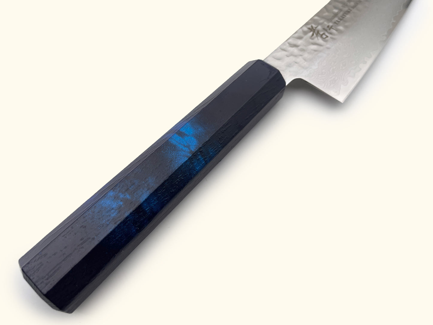 Sakai Takayuki Nanairo Blue Tortoiseshell Gyuto 210mm