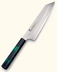 Sakai Takayuki Nanairo Green Tortoiseshell Kiritsuke 190mm