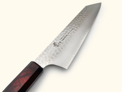 Sakai Takayuki Nanairo Red Tortoiseshell Kiritsuke 190mm