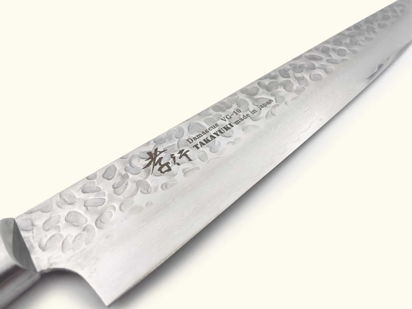 Sakai Takayuki Tsuchime 33 Layer Damascus Kengata Yanagiba 270mm