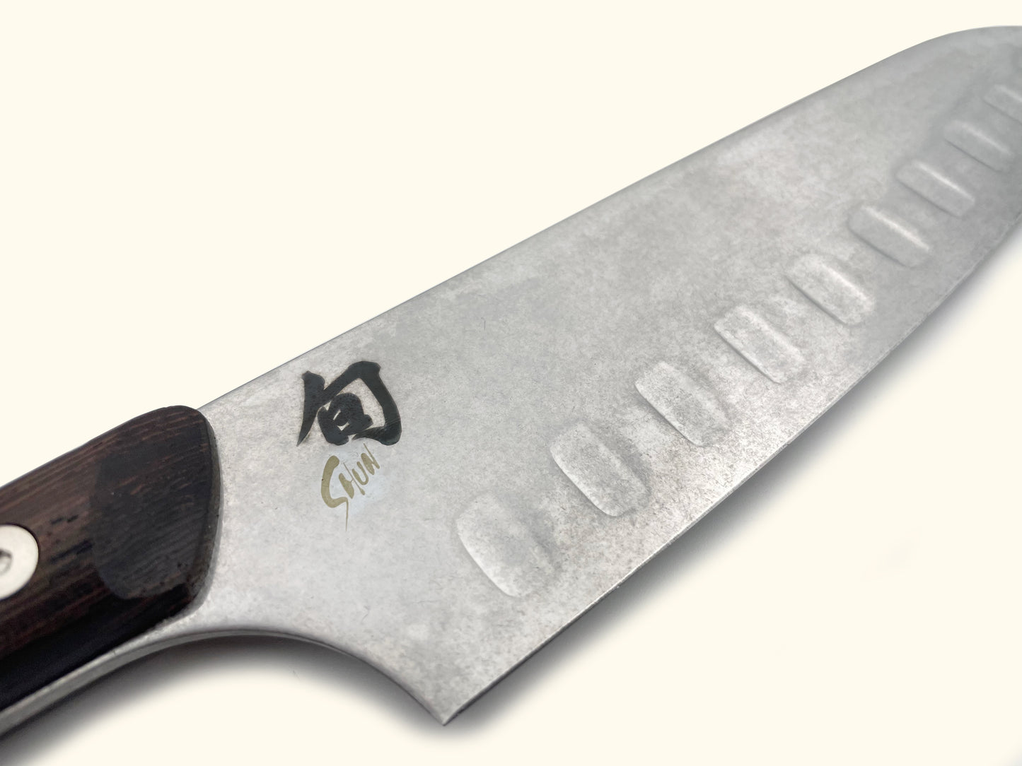 Shun Kanso Hollow Ground Santoku 7 inch