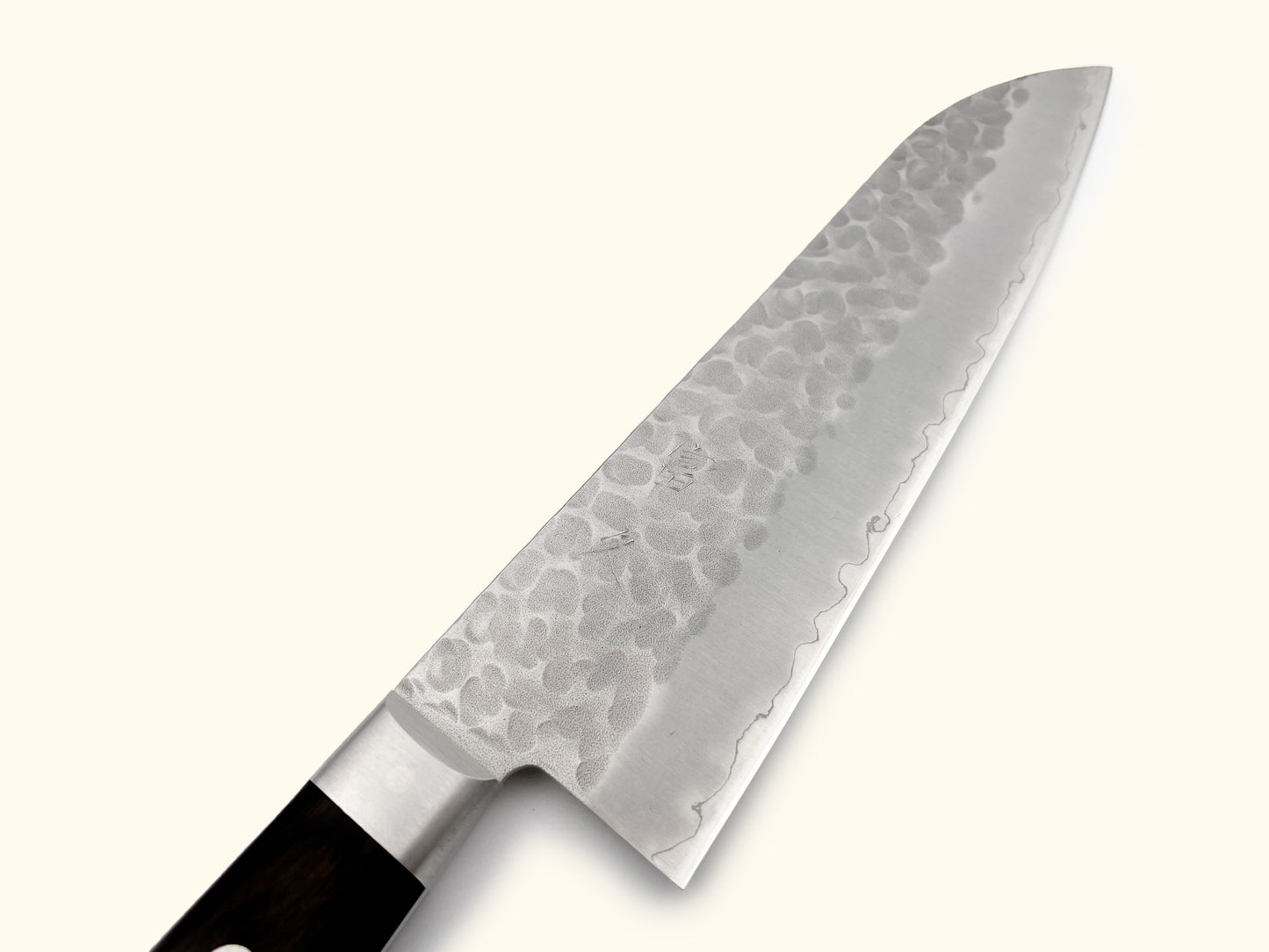 Tomihisa Aoi AUS8 Black Santoku 180mm