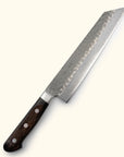 Tomihisa Aoi AUS8 Brown Kiritsuke 210mm