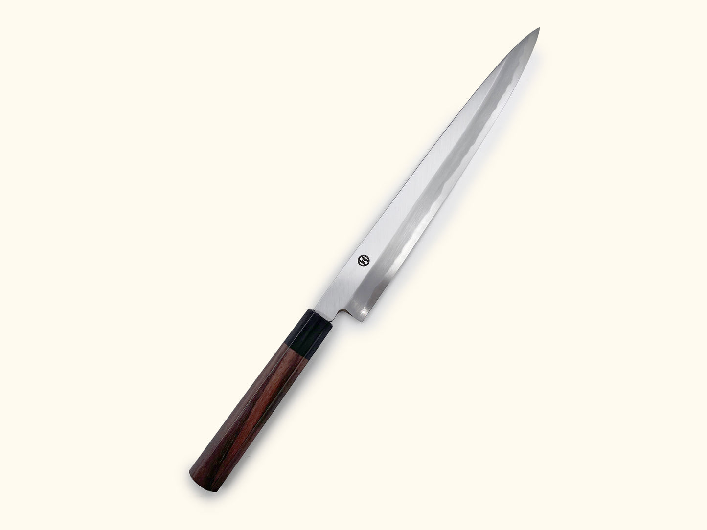 Tomihisa Rikyu White Steel #2 Rosewood Yanagi 270mm