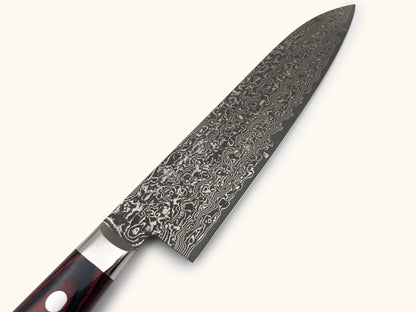 Yoshimi Kato VG10 Nickel Damascus Gyuto 210mm